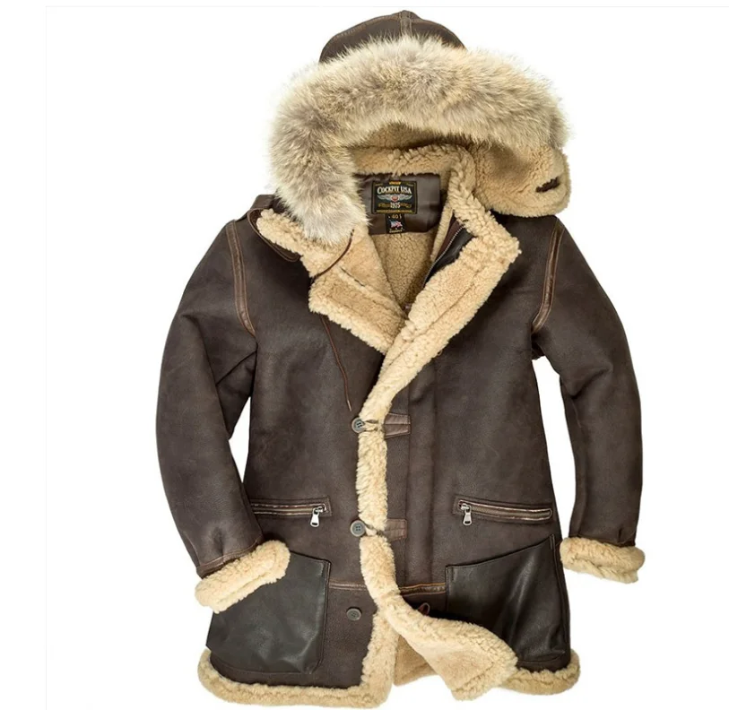 

2021 New Arrival Winter Long Men`s Coat Wool Padded Best Quality Hooded Windbreaker Down Coat Casual Jacket Loose Outwear