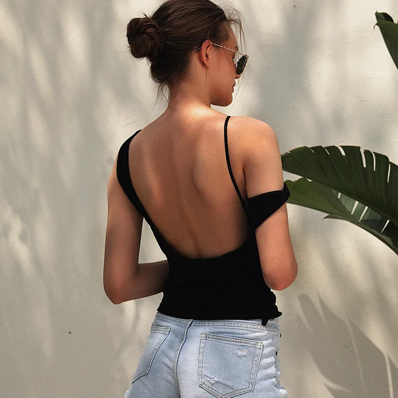 

Sexy Bra U Backless Wireless Seamless Soft Cup Bras Underwear Women Invisible Thin Cup Brassiere Lingerie Solid Black New