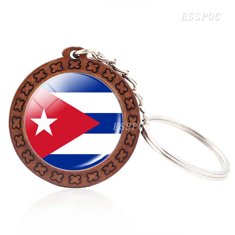 Porte clés Cuba Drapeau 1 