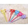 Novelty Cute Lovely little Bear Plush Ball Ballpoint Pen (Random Color)