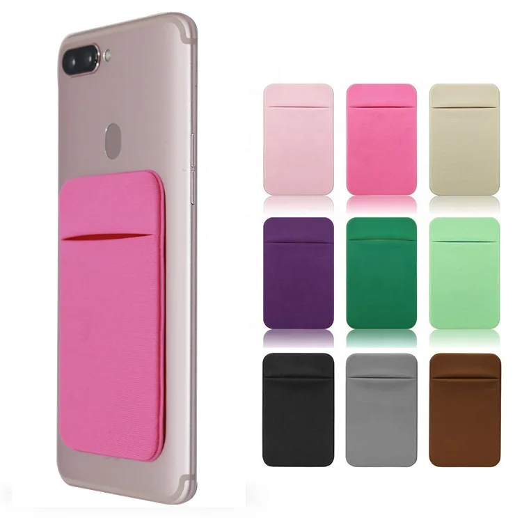 

Cell Phone Credit Card Holder WIth Lid On Back Of Your Phone Card Wallet Phone Card Holder