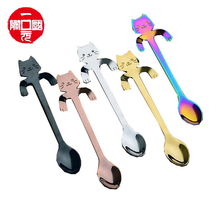 

Environmentally friendly stainless steel music style head spoon coffee spoon