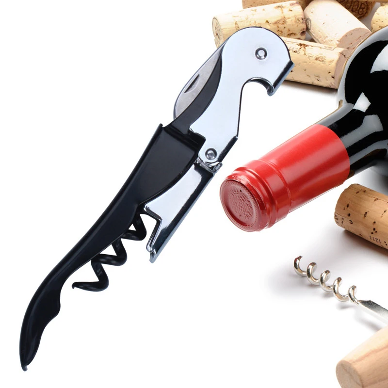 

Open Tool Advertising Gift Multifunctional Seahorse Knife Stainless Steel Wine Bottle Opener Wine Corkscrew Wine Open, Customized color