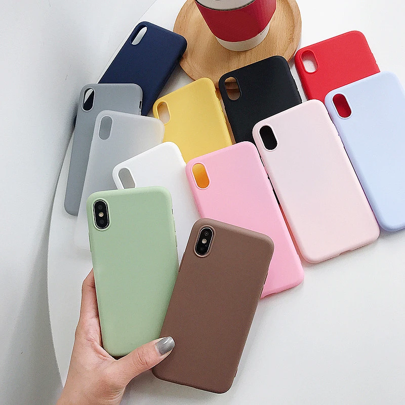 

For Xiaomi Redmi Note 7 10 8T 8 Pro 6 5 Plus 4 4X 5A 6A Case Soft Silicone Cover For Red mi Note8 8A Note 5 7A 9A 9C 9T 9S 9 Pro