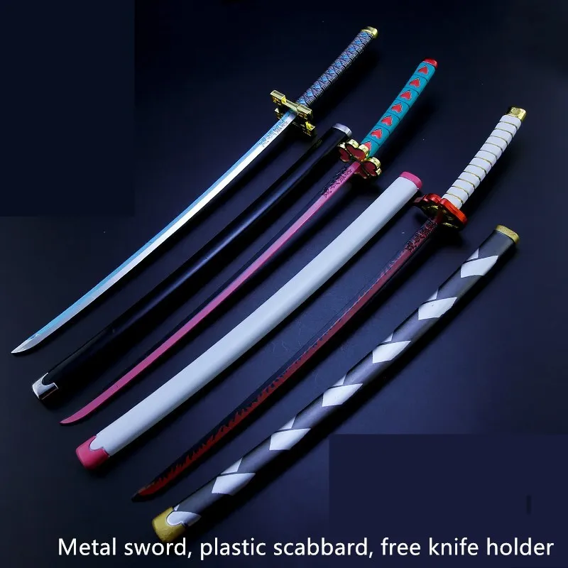 Metal Material Anime Toy Sword Demon Slayer Kimetsu No Yaiba Katana ...