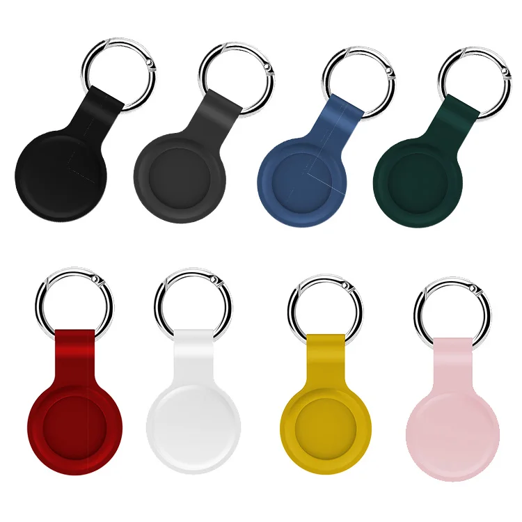

For Apple Airtag Case FACTORY Wholesale Airtags Keychain Hodler Cover Airtag Case Silicone, Multi color