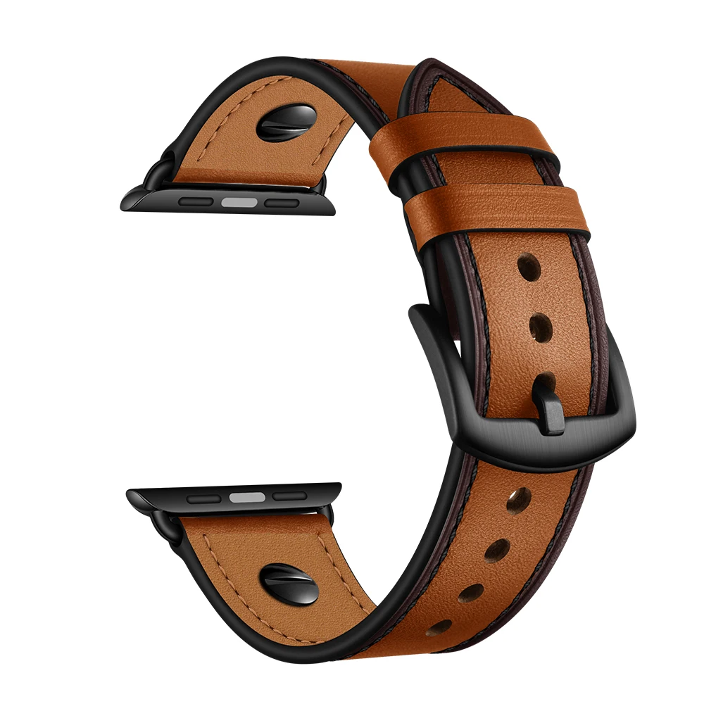 

Fashion designer quick release watch band leather strap series 38mm 42mm for apple iphone i watch