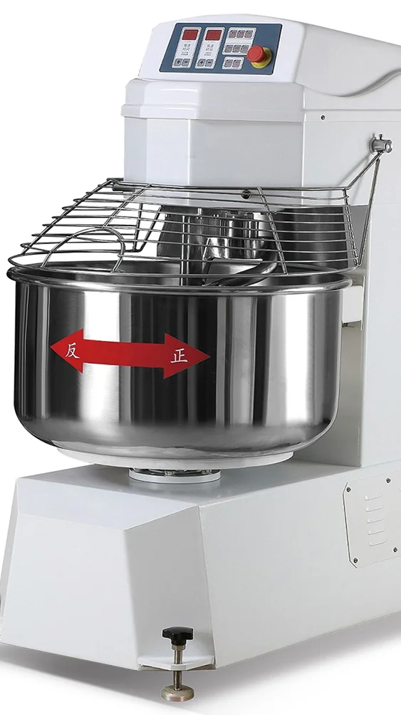 Yoslon Industry 130l,50kg Spiral Pasta Mixer Bread Making Equipment