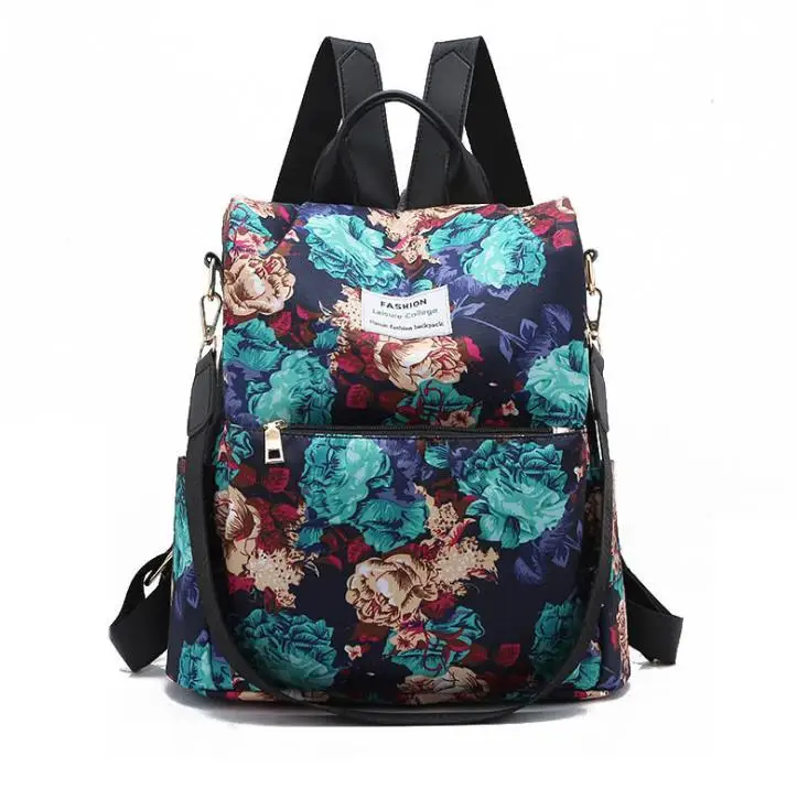 

In stock waterproof nylon travelling bags for girls school bags for high school girls, 6 color can choose