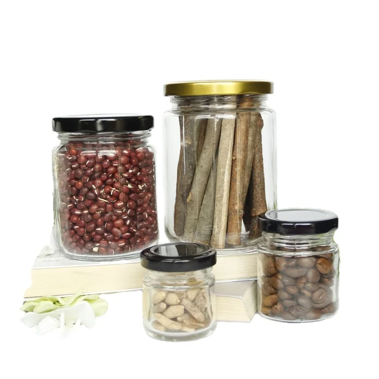 

30ml to 1000ml glass jam jar Pickle jar Glass can manufacturer