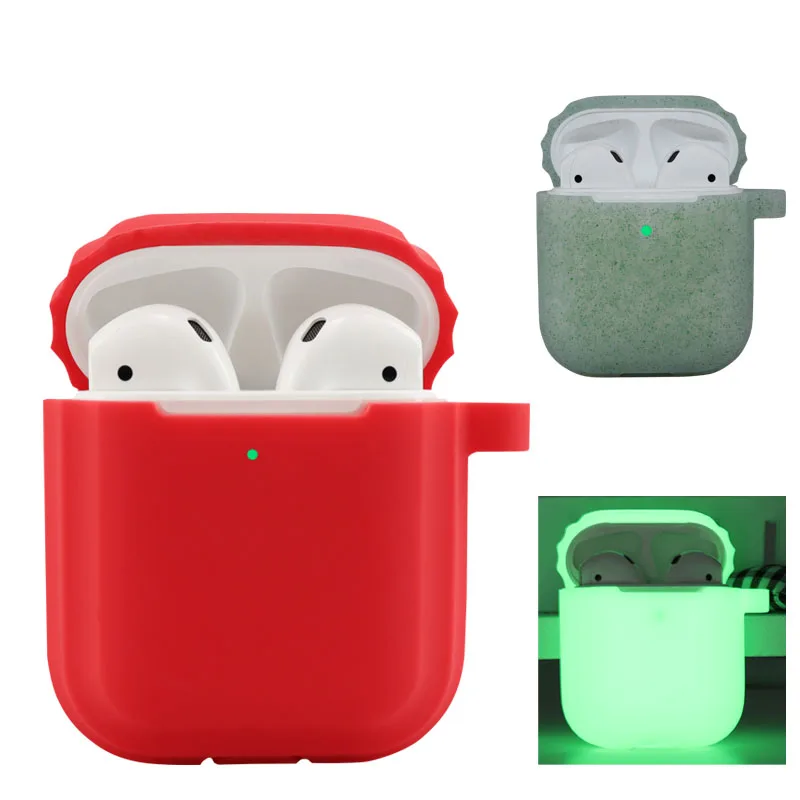 

Pattern Cases For Air Pod Original for Apple Airpods 1 2 Earphone Case Smooth solid color Cute Custom water proof, Colorful