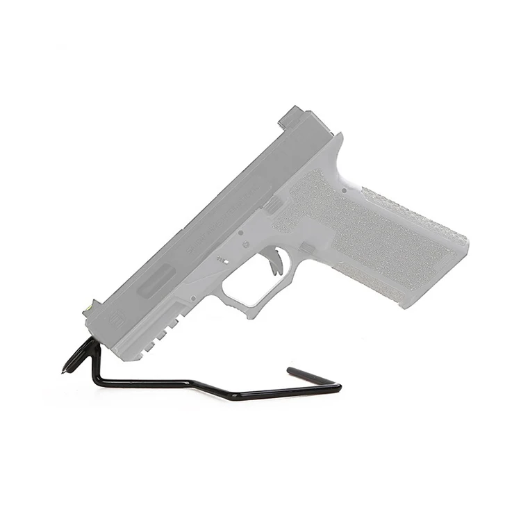 

Tactical Pistol Display Stand Gun Holder 5mm Short Gun Rifle Maintenance Display Storage Rack Hunting Shooting Accessories