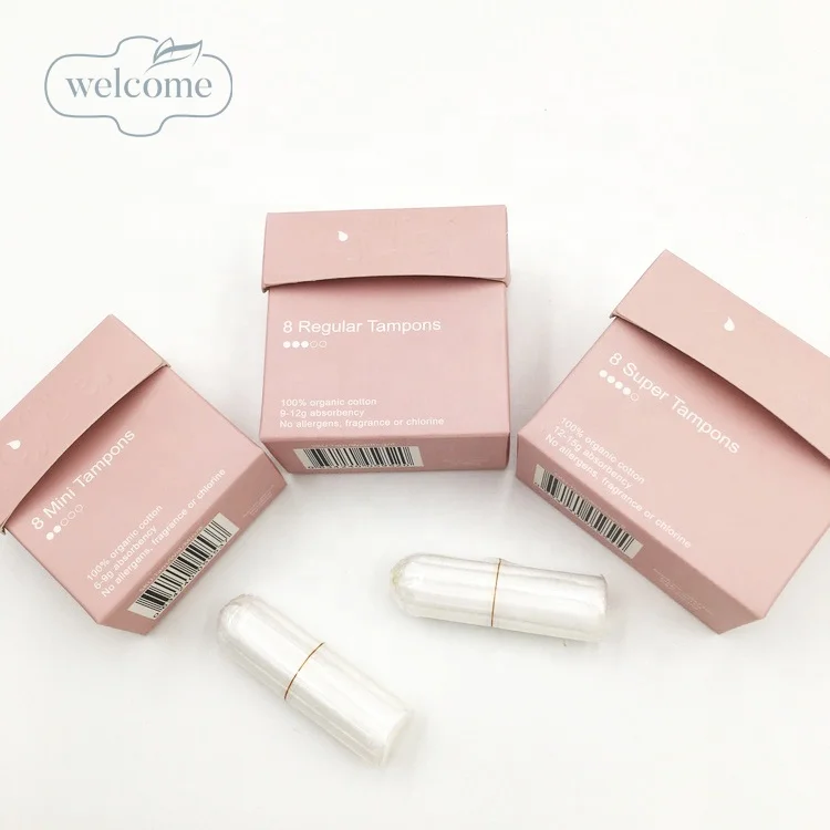 

Quality Service Super Supplier Tampon Case Reusable Tampon Applicator Feminine Hygiene Tampon Storage Paper Box in ShenZhen