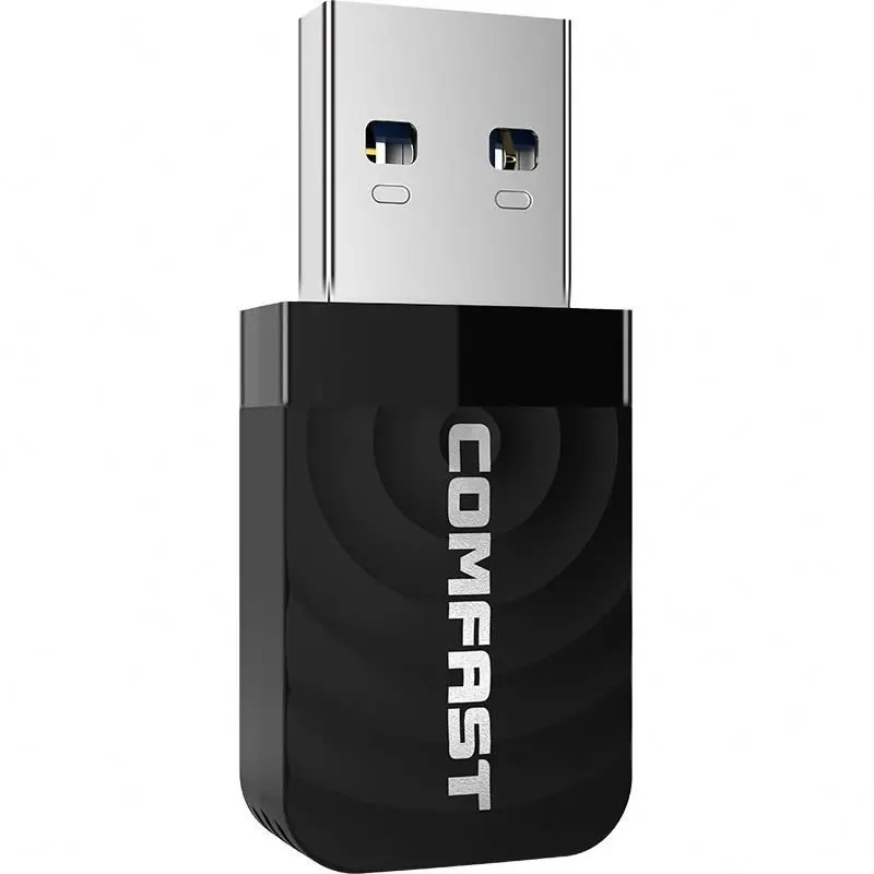 

2.4 G and 5 G available comfast CF-812AC usb wifi adapter experience soaring speed