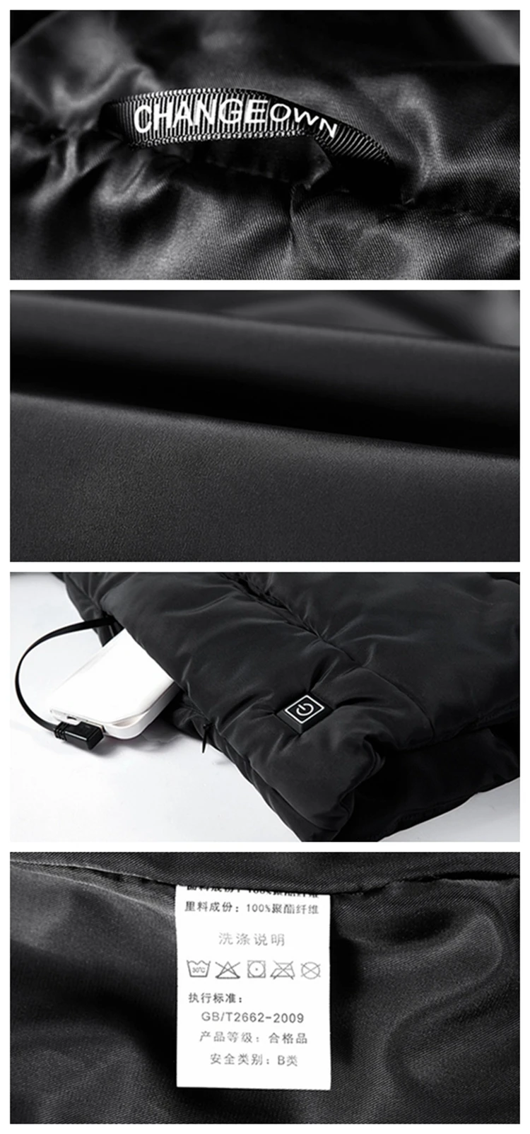 gray snowboard jacket