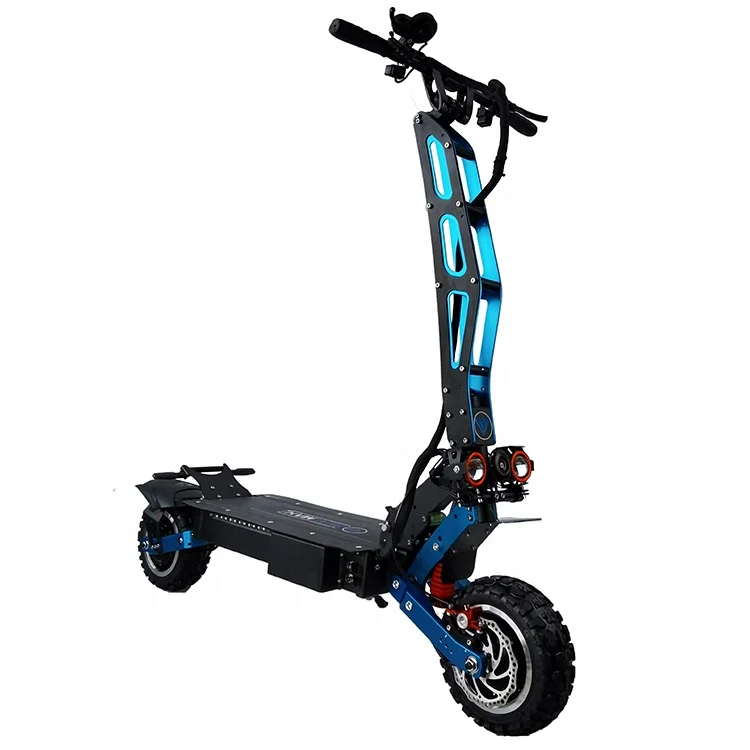 

2020 Hot sale REALMAX SK-11 Chinese suppliers 8000w dual motor scooter foldable electric scooter for adult, Red/blue
