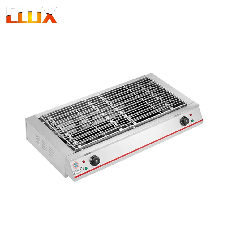 

Easily install indoor home stainless steel smokeless electric grill bbq