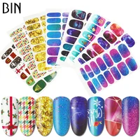 

BIN Non Toxic Fashion Nail Art full Sticker Decals For Women