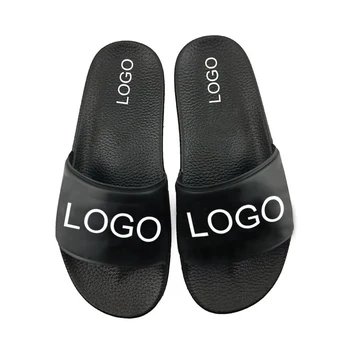 Slippers Custom Made Logo Gym Fashion Street Brand Non-slip Indoor And ...