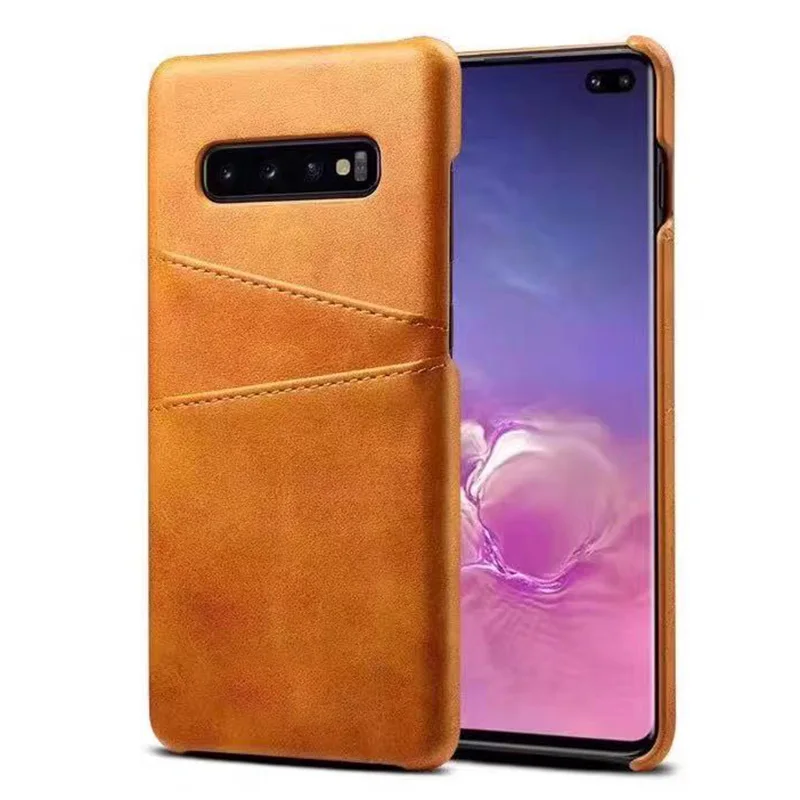 

Luxury Vintage PU Leather Back Cover with card slot Soft Protective Mobile Phone Case For i Phone 12 pro max, 6 colors