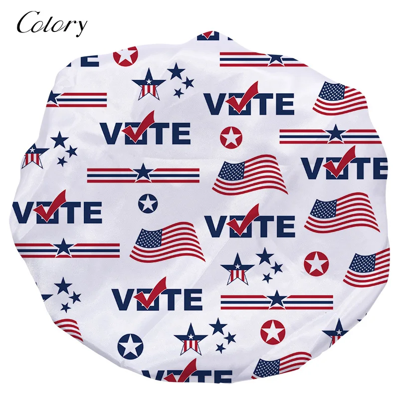 

Colory Packaging Towel Shower Ear Cap, Customized color