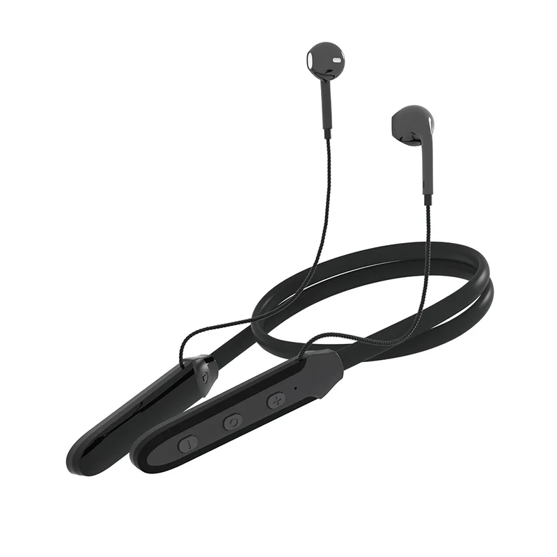 

A8 Custom High Quality Neckband neck sports wireless headphones, Black