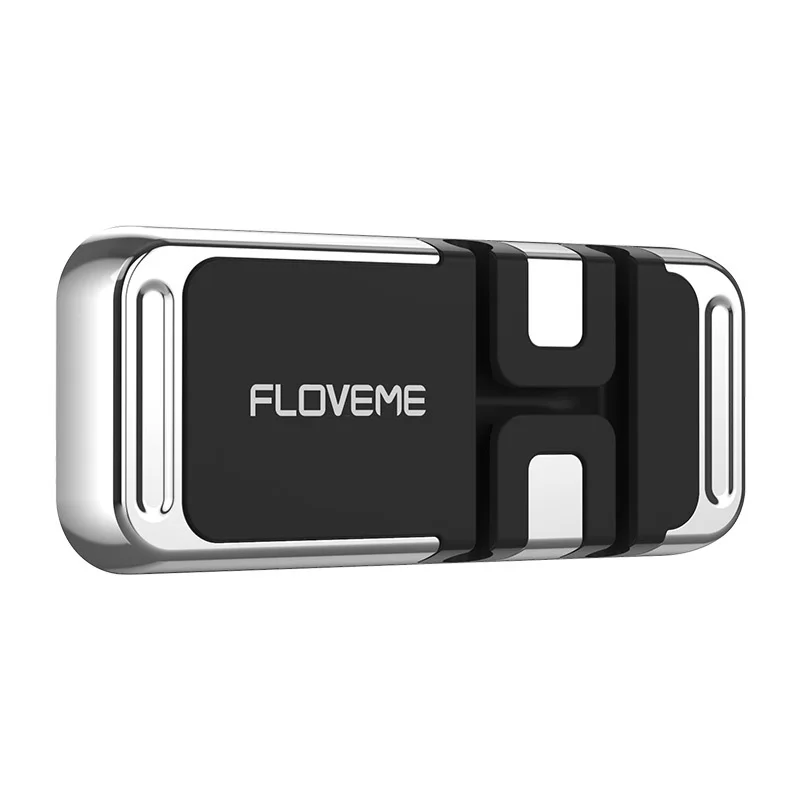 

Floveme daraz Mini Magnetic Sheet Cable Clip phone holder in the car Universal Dashboard Flexible Mobile phone gadgets socket