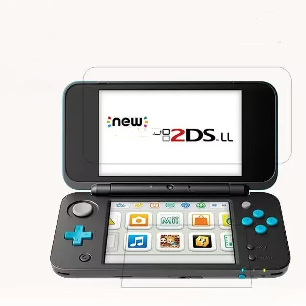 

Tempered Glass For new 2DS LL XL UP + Down Screen Protector for new 2DSLL XL Game Console Protective Film Guard