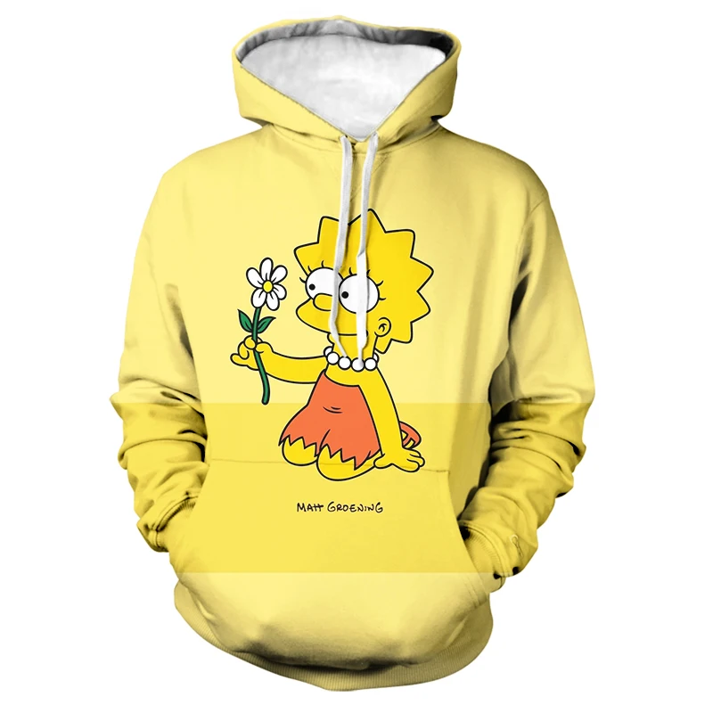 

Sports casual shirt Simpson family Hoodie cool fashion children autumn 3D printing Hoodie Boys Girls Hoodie Sweatshirt