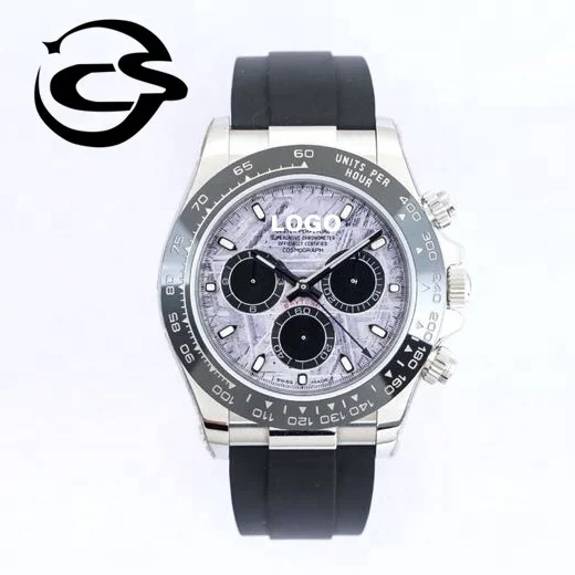 

Luxury Diver mechanical watch EW factory 904L steel ETA 7750 movement thickness 13mm 116519LN Rollexables brand meteorite watch