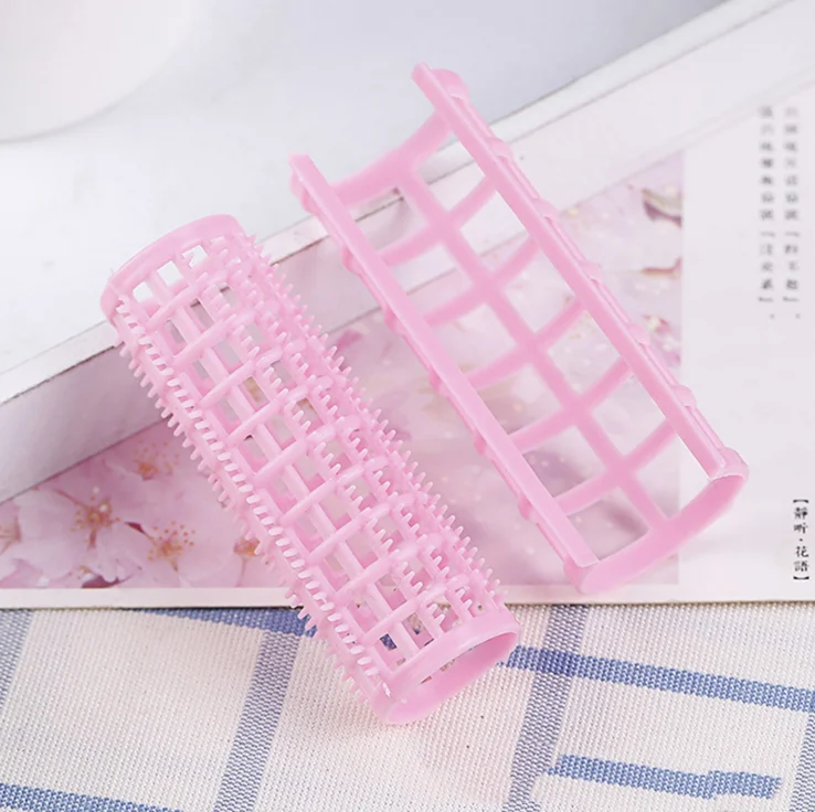 

Hot sale nice price plastic DIY curlers twist spiral styling tools rods hair roller for girl