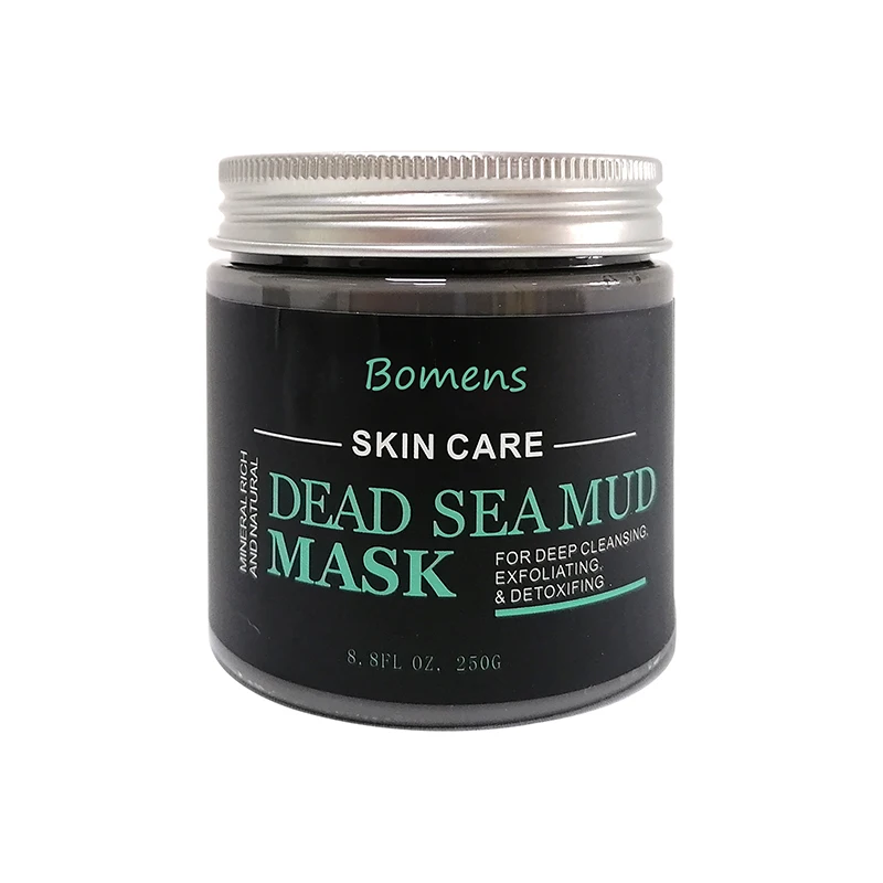 

OEM/ODM Dead Sea Mud Facial Mask Moisturizing Anti Acne Mud Film Mineral Deep Cleansing Mud Face Mask, Black