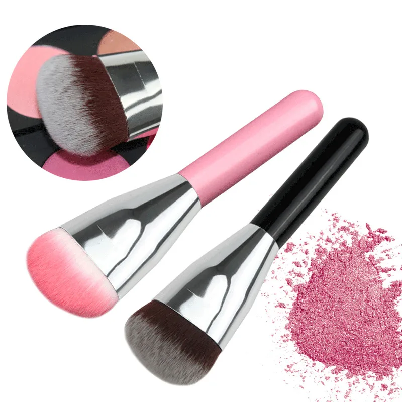 

Single Professional Synthetic Hair Dense Makeup Brushes Liquid Foundation Brush Contour Blush Brush Private Label