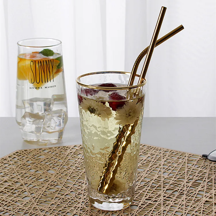 

Wholesale Bar Accessories ECO Friendly Stainless Steel Straw With Logo, Amazon Top Seller 2019 Machine Make Drinking Straw, Customized