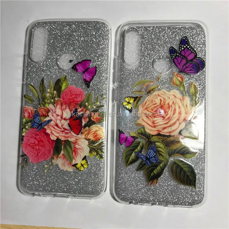 

Shinning Protective Sparkle Fashion Bling 2in1 glitter Print Popular Style phone case For Infinix X623