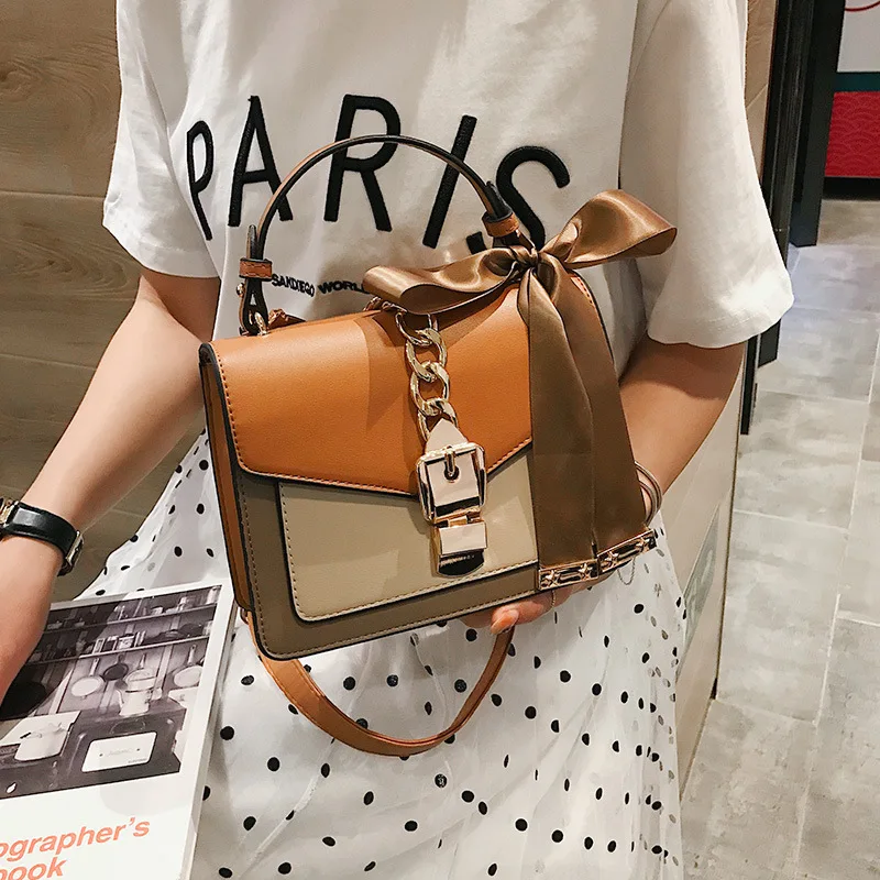 

High quality new trendy Stylish contract color Designer Bags shoulder colorful chic style crossbody shoulder women handbag