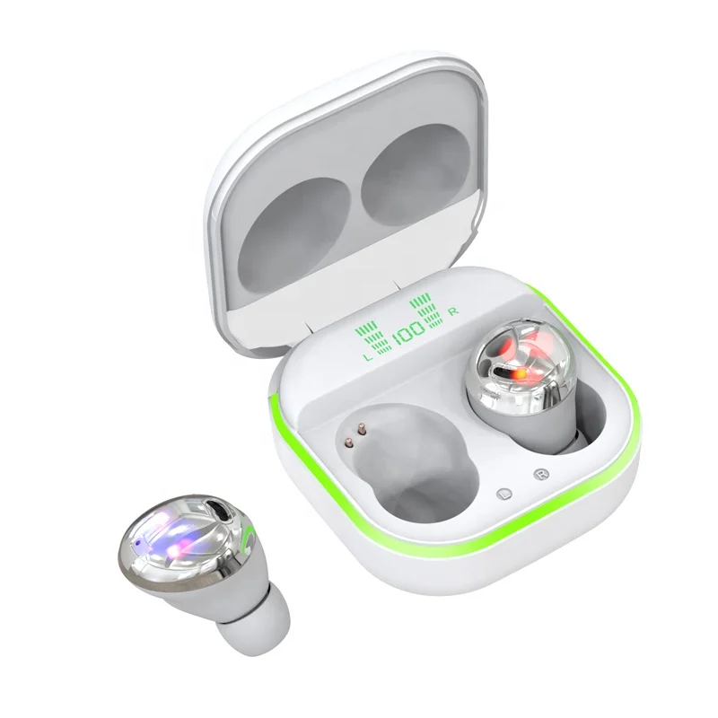 

New Arrival S190 TWS 5.1 Noise Reduction Earphones Gaming Earbuds Sports Waterproof LED Display Charging Box Wireless Headphone