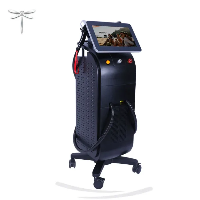 

DFLASER 15.6 Inch Big Touch Screen 3 Waves 1600w diode laser soprano titanium Hair Removal Alma Laser machine