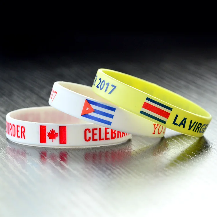 

Artigifts Plastic Wrist Band Free Design Glow In The Dark Custom Wristband Bracelet