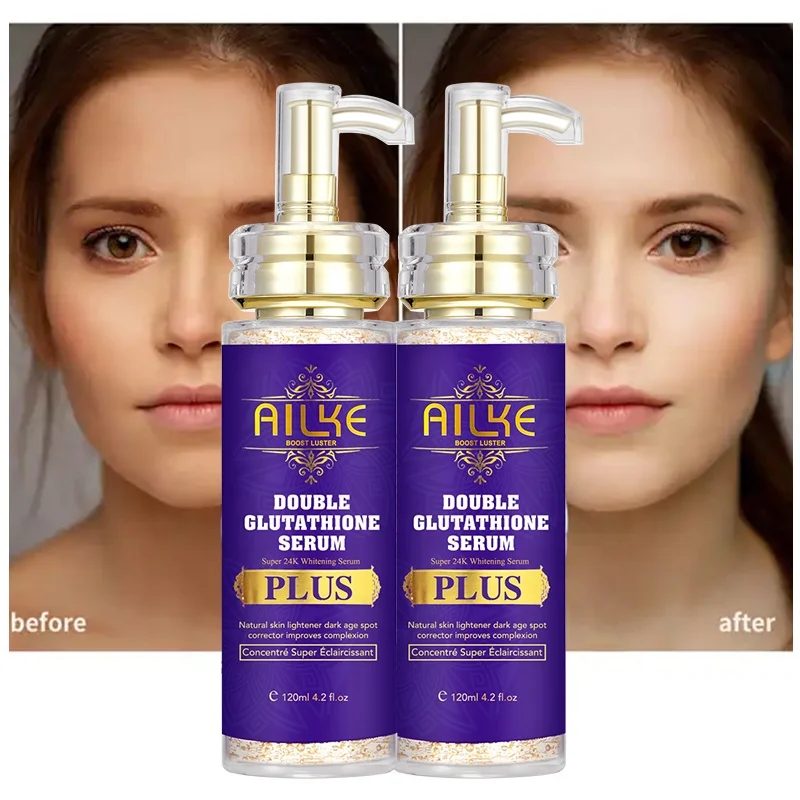 

Private Label 24K Gold Multi Effect Repair Face 4 In 1 Skin Care Moisturizing Brightening Anti Aging Whitening Serum