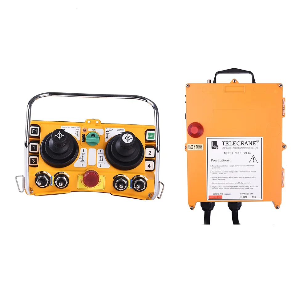 F2460 Industrial Driving Wireless Remote Controls For Tower Cranes
