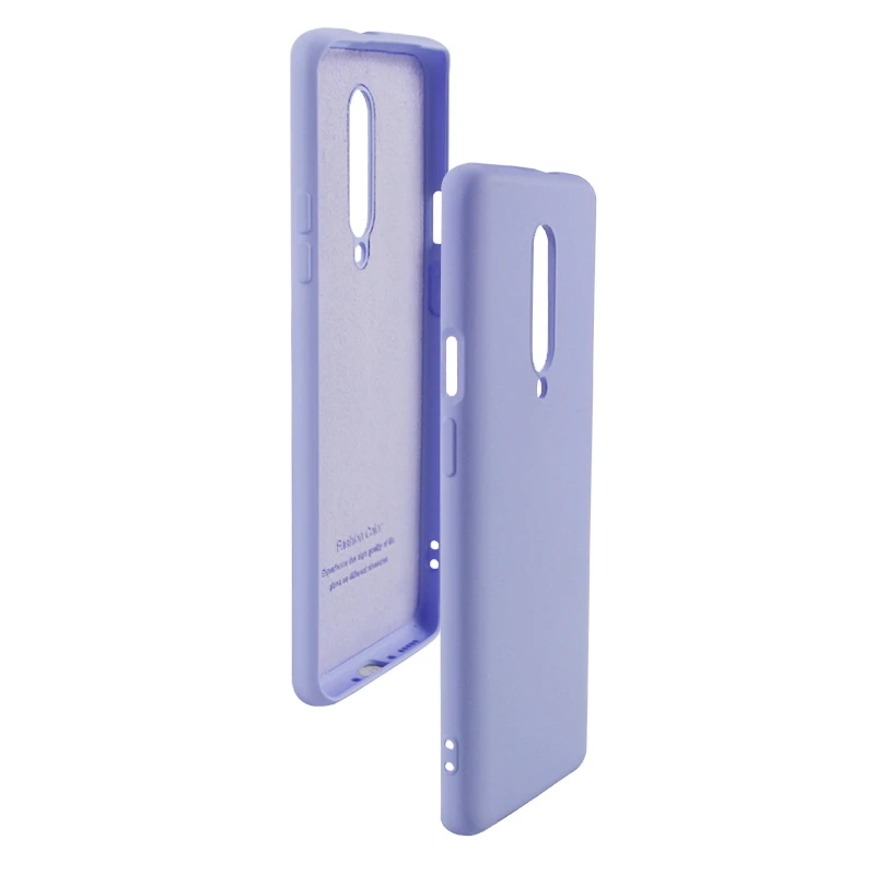 

Factory Supply High Quality Full Protect Soft Liquid Silicone Phone Case For Oneplus 7 Pro 5G 7T 6T