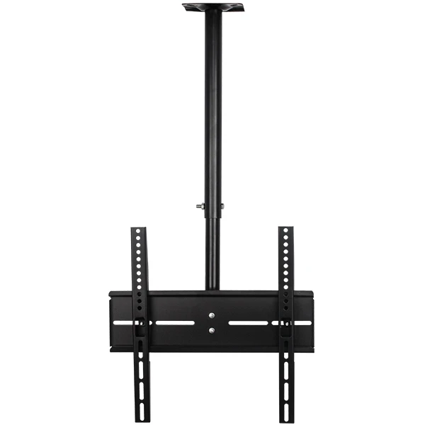 

Multi-screen Fixed Bracket Arm flip down tv ceiling mount, Black