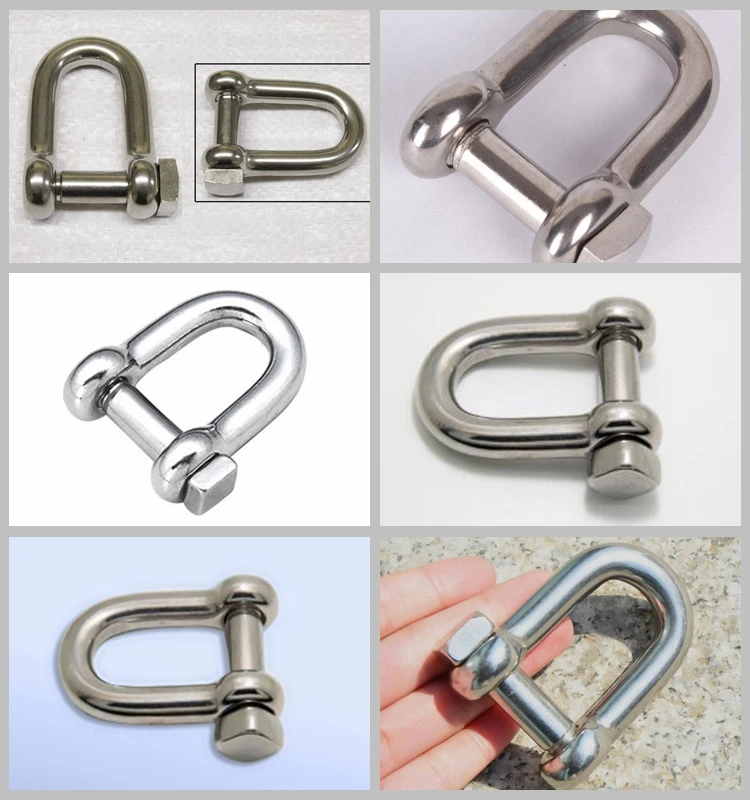 D Shackle with Square Head