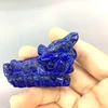 Natural Gem Stone Carvings Blue Lapis Lazuli Crystal Skulls Dragon Heads Skulls For Decor