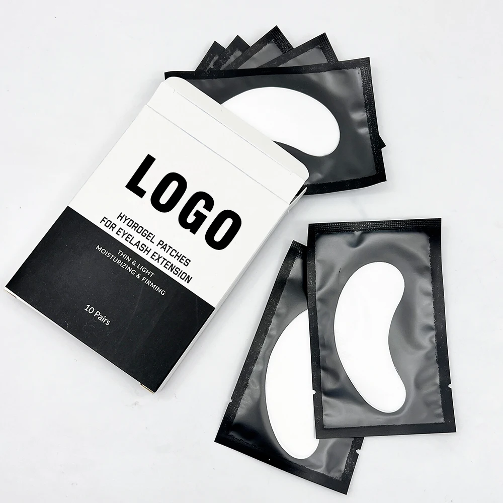 Custom Logo Eyepads Eyelash Extension Pad Under Eye Gel Patch Under Eye Patch Lash Pad for Eyelash Extension Eye Pads Patches