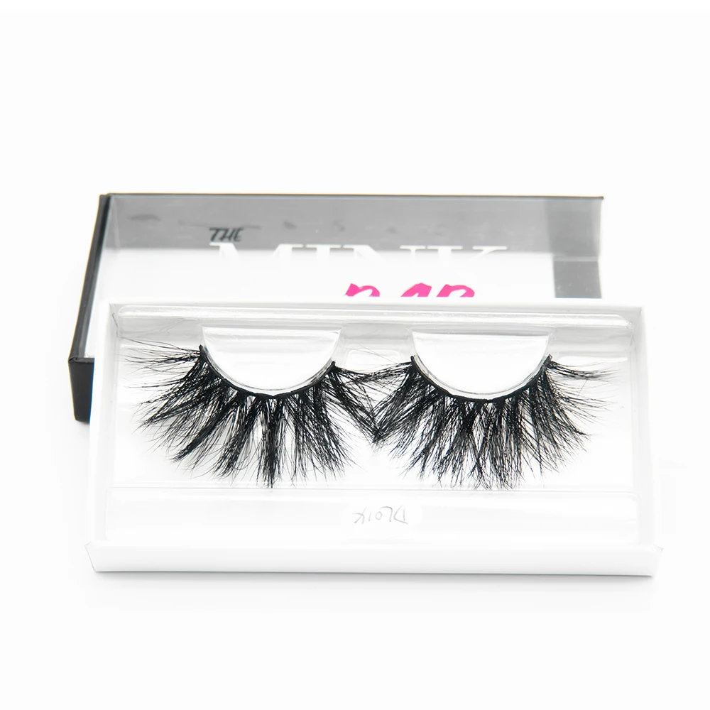 

DL014 custom lash boxes 25mm 100% mink eyelashes lashes private label