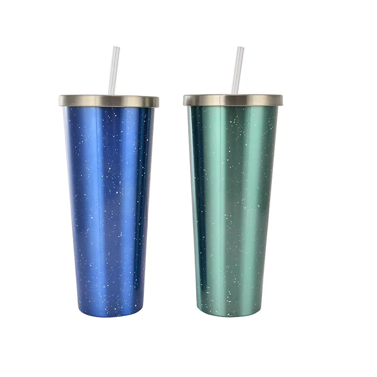 

Private Label Tumbler Hot Thermo Mug Coffee Tube Flasks Vacuum Thermos Cup with Straw, Customized color