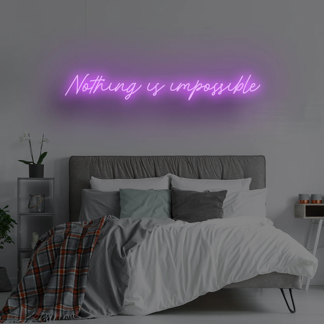 

Drop Shipping acrylic sign led Custom Words neo neon rope light customized LED illuminated signage Decoration Bedroom