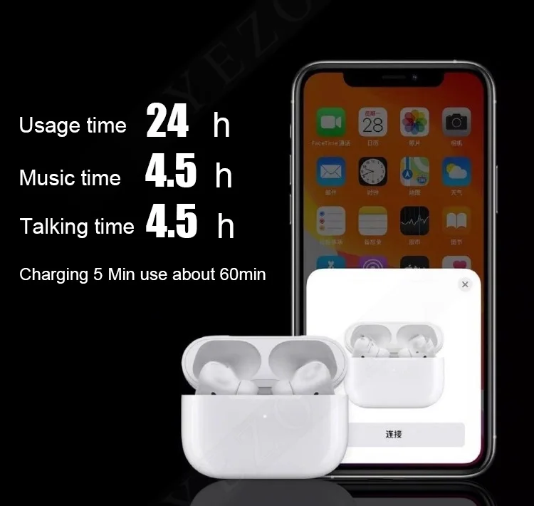 2020 Newest 1:1 Original Active Noise Cancelling Wireless Headphone Earphone Sports Headset for iphone XS - ANKUX.COM